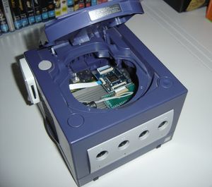 Gamecube with Wiikey Fusion installed